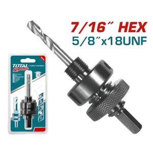 TOTAL ARBOR FOR HOLE SAW 7/16"