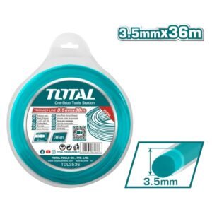 TOTAL ΜΕΣΙΝΕΖΑ ΣΤΡΟΓΓΥΛΗ DUAL POWER 3.5mm - 36m