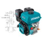 TOTAL GASOLINE ENGINE 196CC - 6.5HP