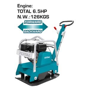 TOTAL GASOLINE REVERSIBLE PLATE COMPATOR 196CC / 6.5HP (TP7125-2)