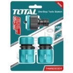 TOTAL HOSE QUICK CONNECTORS SET 1/2" 3PCS