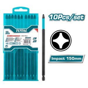 TOTAL IMPACT SCREWDRIVER BIT PH2 150MM