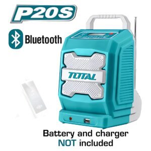 TOTAL LI - ION JOB RADIO 20V