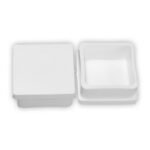 WHITE RUBBER CAPS SQUARE