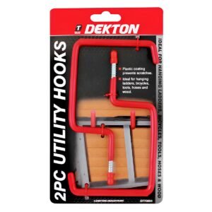 DEKTON 2PC 8MM UTILITY HOOKS