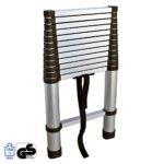 Telescopic Aluminium Ladder 11 steps - 3.2M