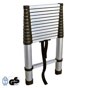 Telescopic Aluminium Ladder 11 steps - 3.2M