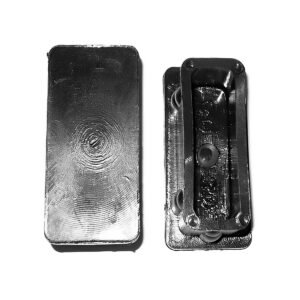 BLACK RUBBER CAPS RECTANGULAR