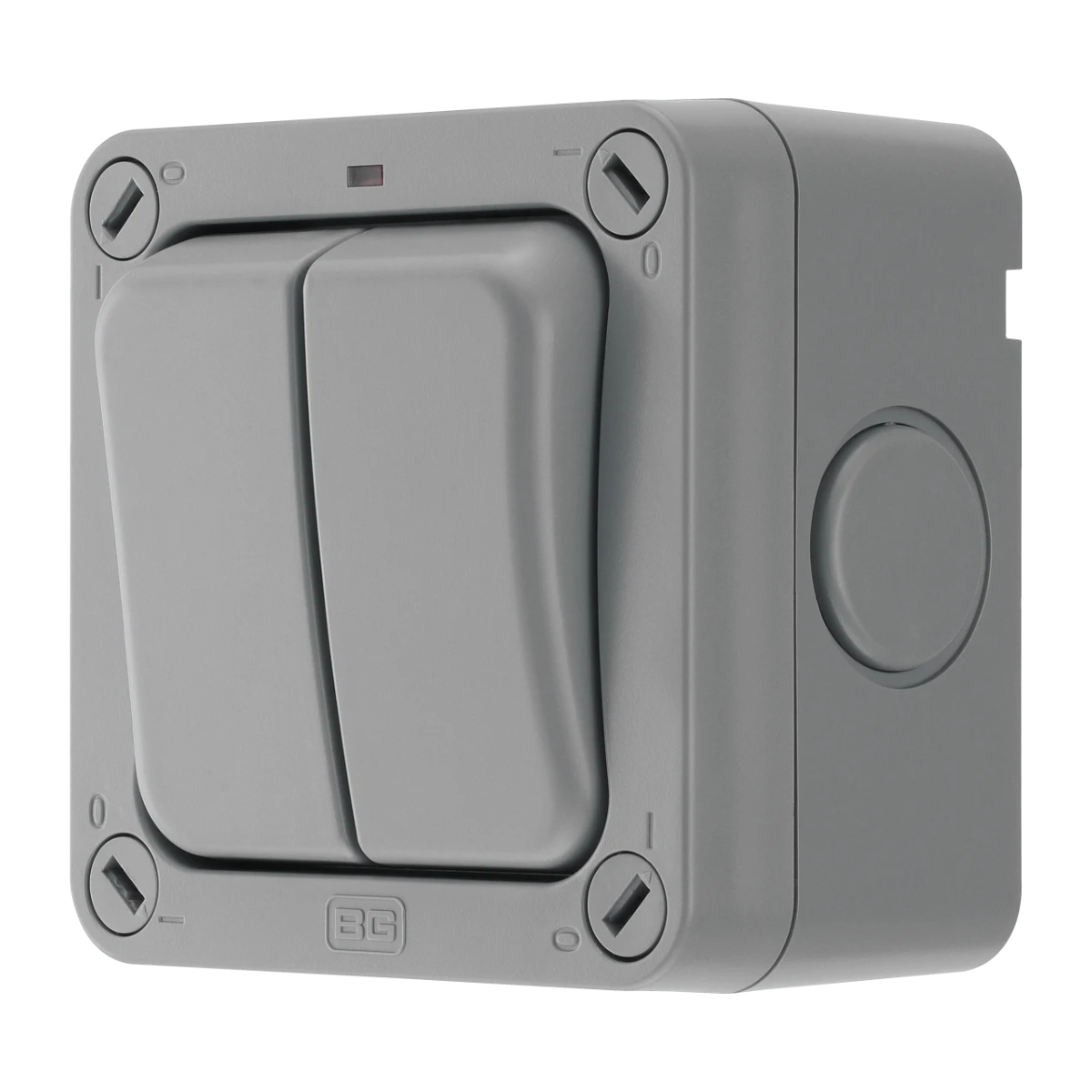 BG Electrical Double Outdoor Switch 2 WAY 20AX, IP66 Rated - Image 2