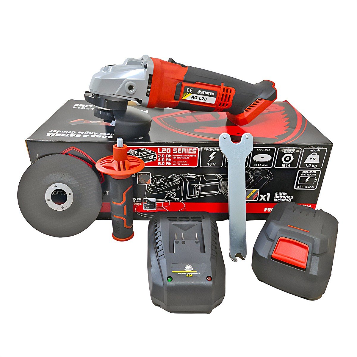 CORDLESS ANGLE GRINDER AGL 2014