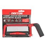 DEKTON 150MM JUNIOR HACKSAW WITH MITRE BLOCK