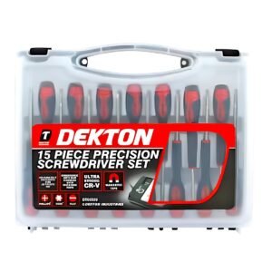 DEKTON 15PC PRECISION SCREWDRIVER SET