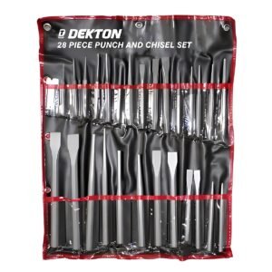 DEKTON 28PC PUNCH AND CHISEL SET