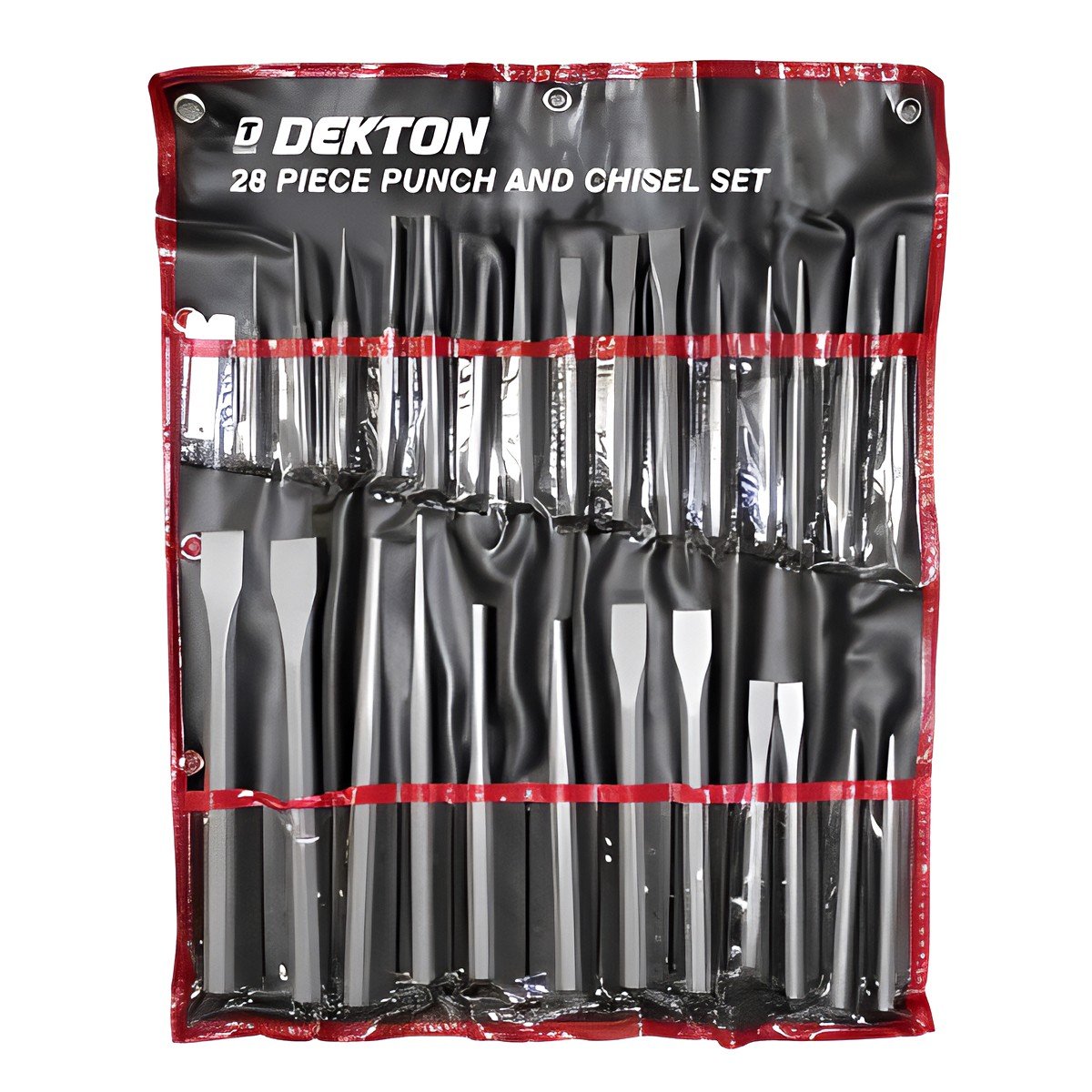 DEKTON 28PC PUNCH AND CHISEL SET