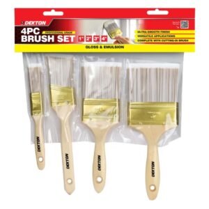 DEKTON 4PC PROFESSIONAL GRADE BRUSH SET