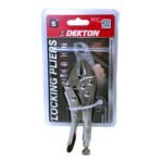DEKTON 5 INCH STRAIGHT JAW LOCKING PLIER (TIE CARD)