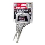 DEKTON 6.5'' INCH C LOCKING PLIER (HALF DOUBLE BLISTER)