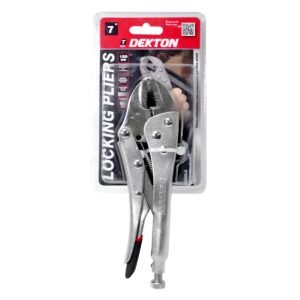 DEKTON 7 INCH STRAIGHT JAW LOCKING PLIER