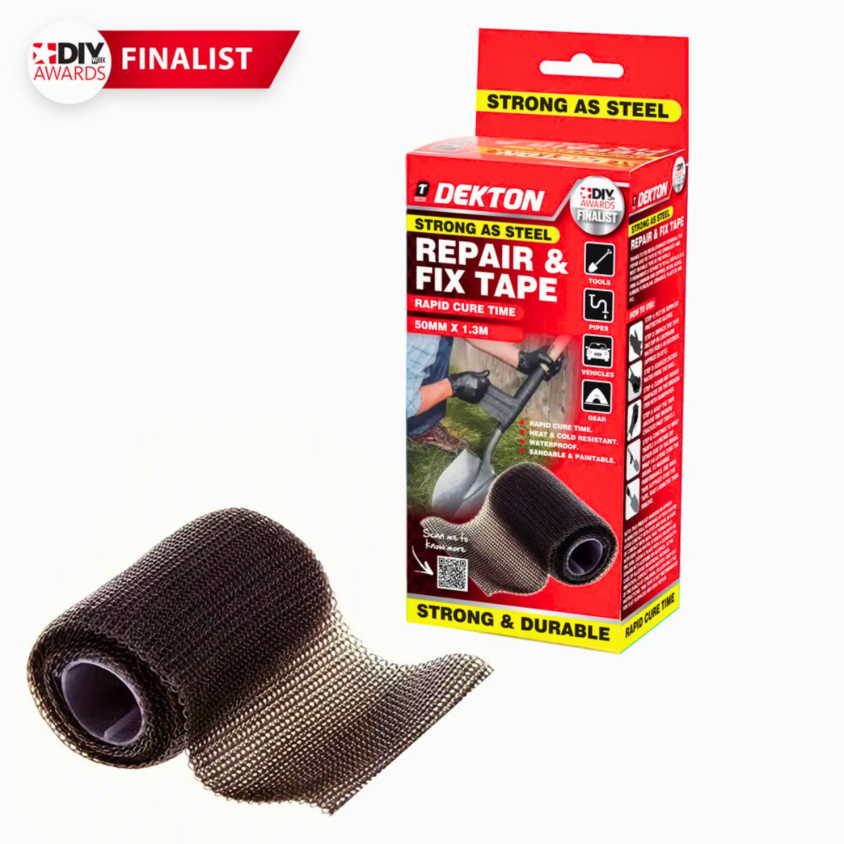 DEKTON REPAIR & FIX FIX ALL TAPE 5CM X 130CM