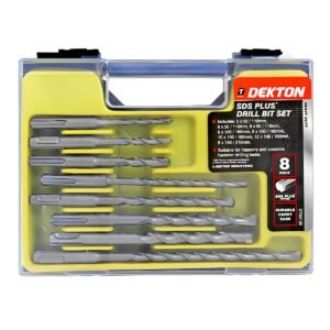 DEKTON SDS PLUS DRILL BIT SET