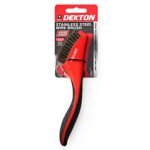 DEKTON SOFT GRIP STAINLESS STEEL WIRE BRUSH