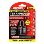 DEKTON TSA APPROVED LUGGAGE LOCK