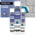 DYNA-FIX PU EXPANDING FOAM - STRAW 750ML