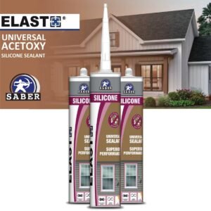 ELASTO 100% UNIVERSAL SEALANT SILICONE - WHITE 280ML