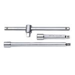EXTENSION & SLIDING T-BAR SET 1/2'' 3PC /5INCH,10INCH