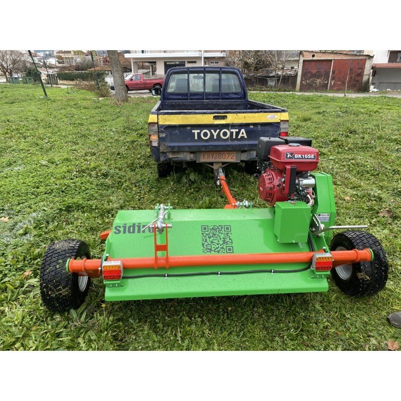Flail Mower 1.25m Gasoline 16HP with Manual clutch - Image 3