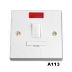 FUSED UNIT W/D.P.SW/NEON EUROPOWER 13A