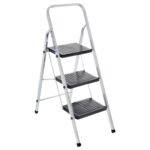 GALVANIZED LADDER-STOOL ACCESS