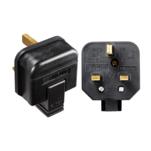 MasterPlug PERMAPLUG Heavy Duty 13 Amp Plug Black