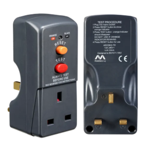 Masterplug Safety RCD Adaptor 13A