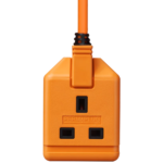 Masterplug One Socket Single Extension Lead, Unswitched, 10 Metre Cable, Heavy Duty