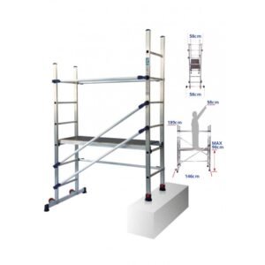 Mini DIY Scaffolding P6 - 1.89M (RANGE 100)