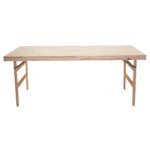 NATURAL FOLDING BENCH