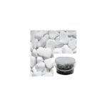 NATURAL WHITE PEBBLE 2-4mm 5lt