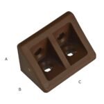 PLASTIC CORNER 100PER BOX