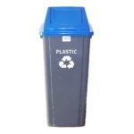 PLASTIC DUSTBIN 90L BLUE