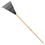 PLASTIC LEAF RAKE ADJ. 18 TEETH