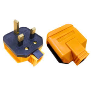POKA 13A UK standard plug Power - ORANGE
