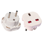 POKA EU Plug to UK Socket Adaptor