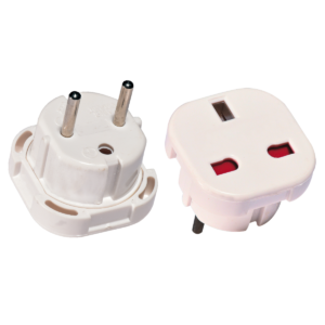 POKA EU Plug to UK Socket Adaptor