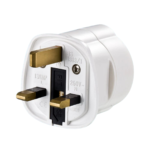 POKA UK Plug to Schuko Socket Adaptor