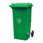 RE/CLE PLASTIC DUSTBIN 120L PEDAL 85 X 35 X 35CM