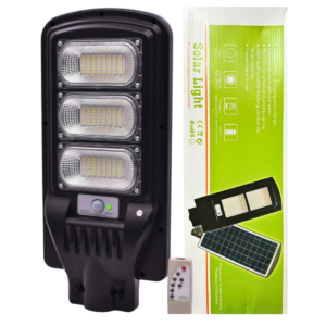 IP65 Waterproof Solar Street Light with Motion Detector and Remote Control 90W