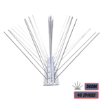 STAINLESS STEEL BIRD SPIKE - 50CM / 5 ROWS / 48 SPIKES