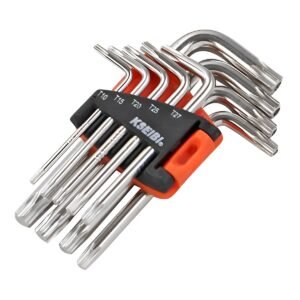 STAR KEY WRENCH SET SHORT 9PCS