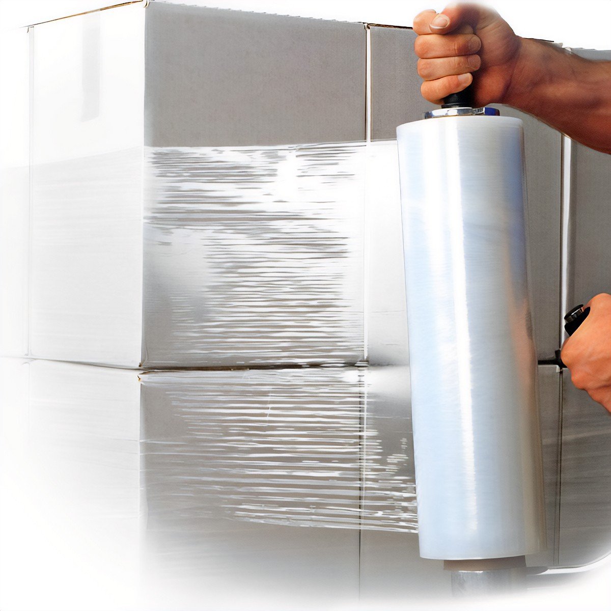 Stretch Film by Hand - 50cm x 104m (1.5kg) - (500gr paper) - Image 2